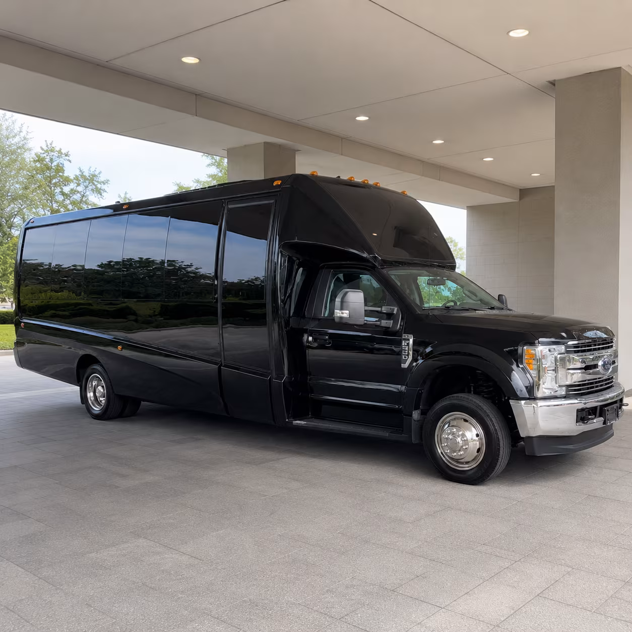 akron concert party bus rental