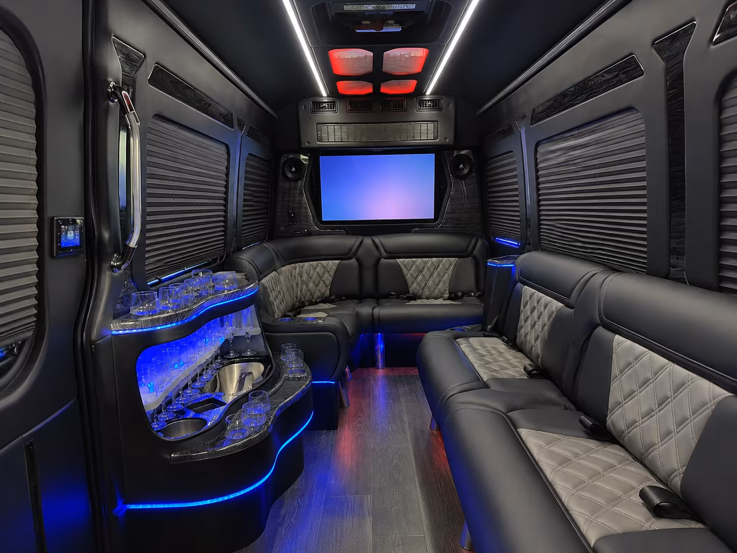 akron concert transportation onboard seating