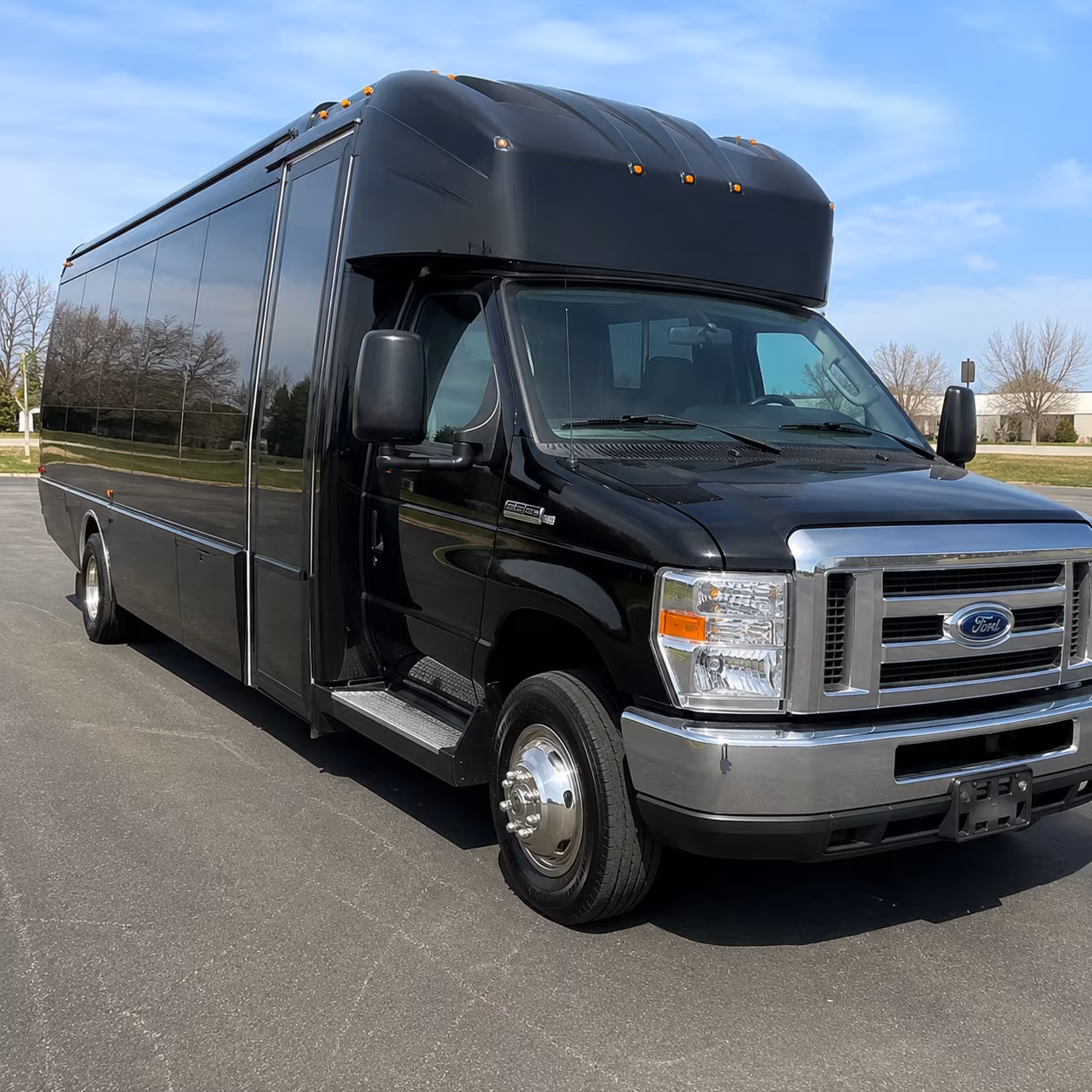 akron corporate event party bus rental