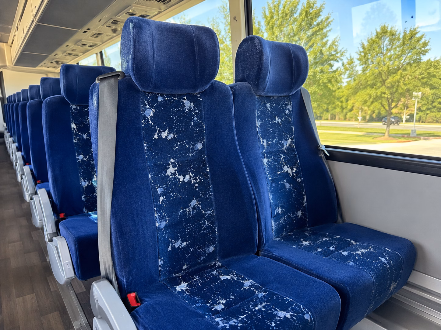 akron corporate event transportation onboard seating