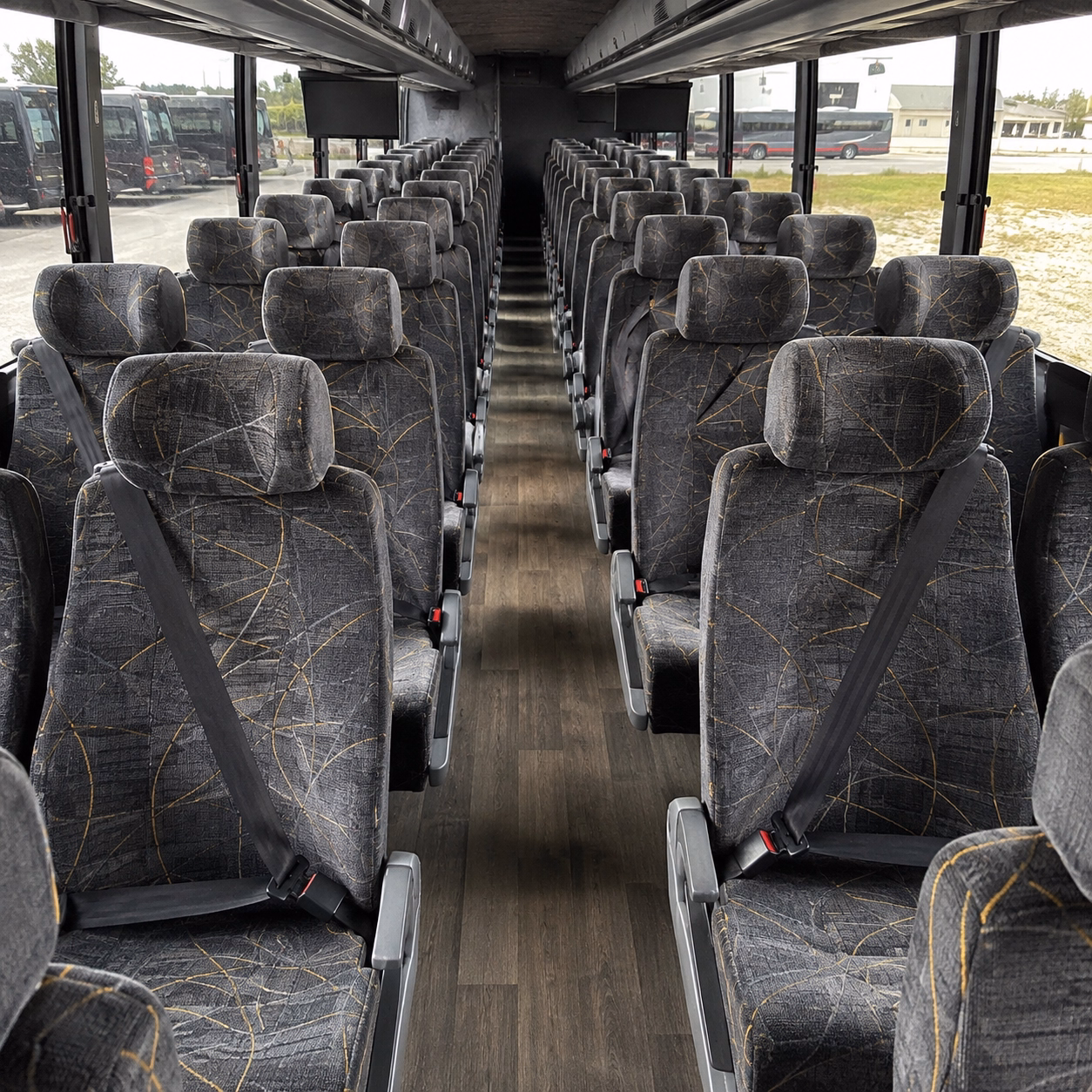 akron government military transportation onboard seating