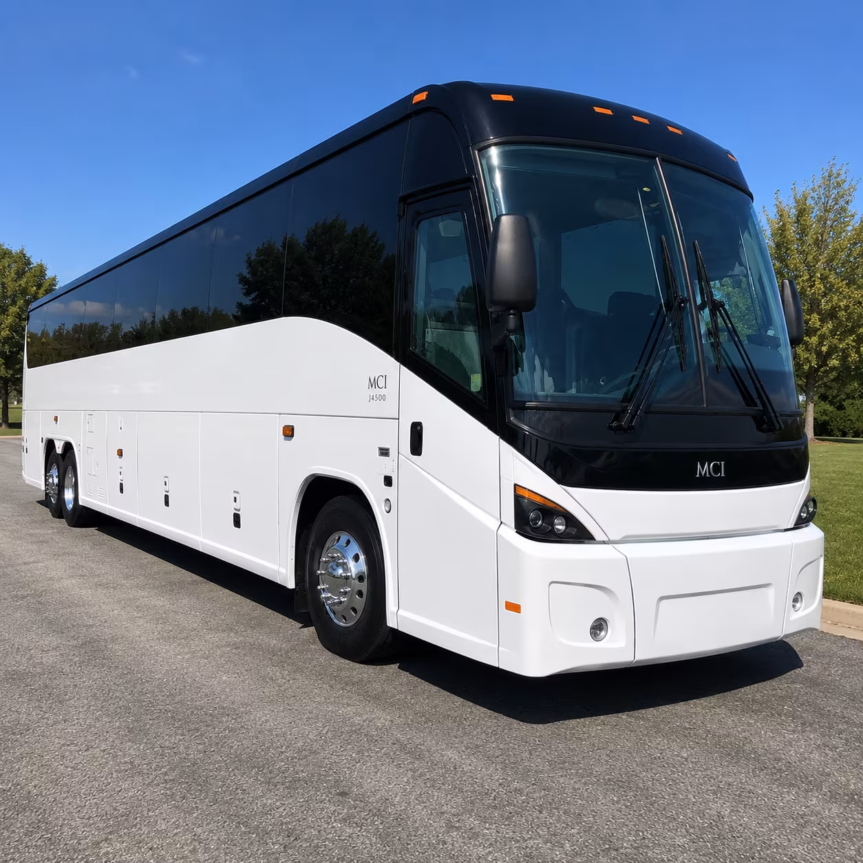 mansfield charter bus