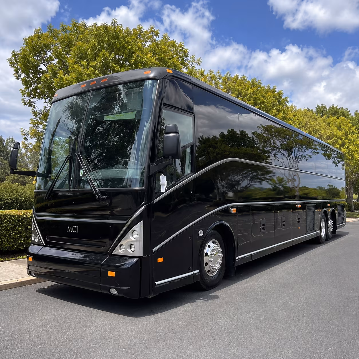 mentor organize a mentor corporate event with a charter bus
