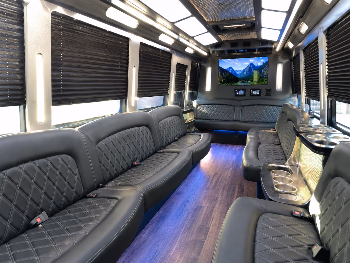 party bus transportation for akron area proms