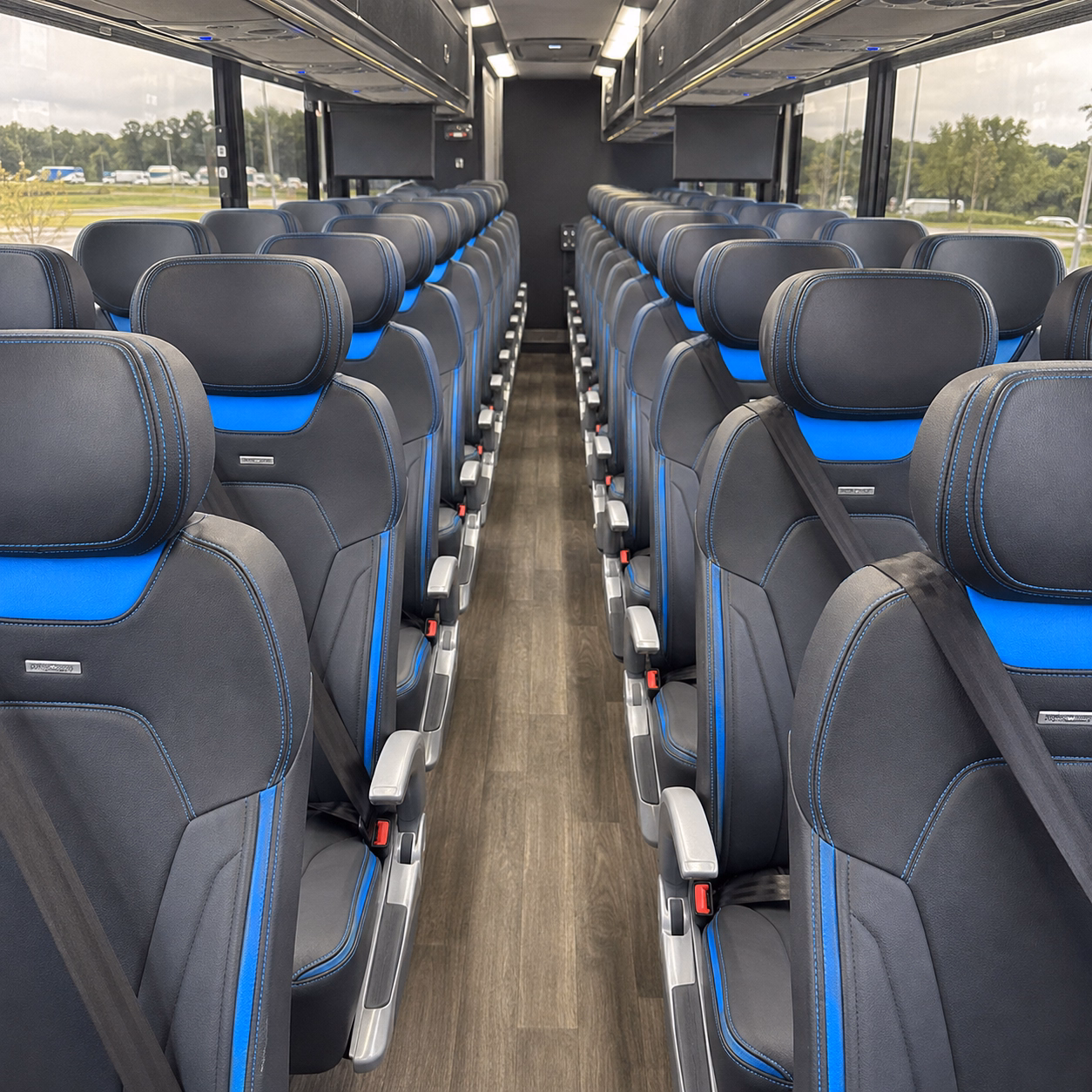 we help you compare buses for downtown akron venues too