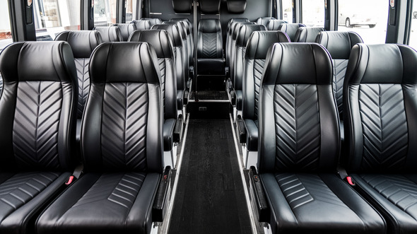 15 passenger minibus inside akron