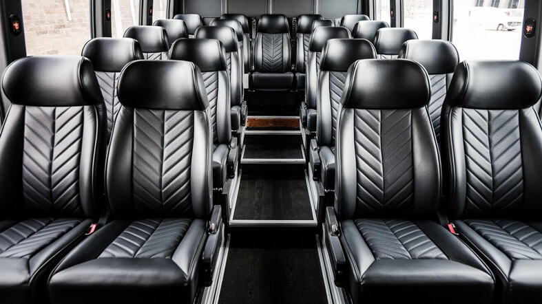 30 passenger minibus interior