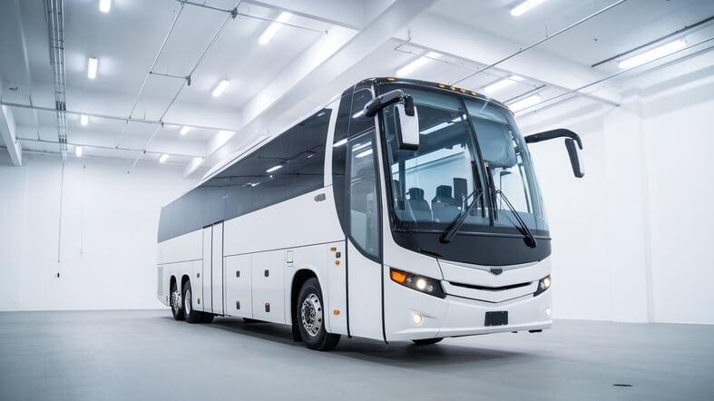 54 passenger charter bus mentor