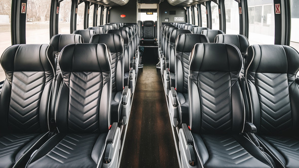 54 passenger charter bus rental akron