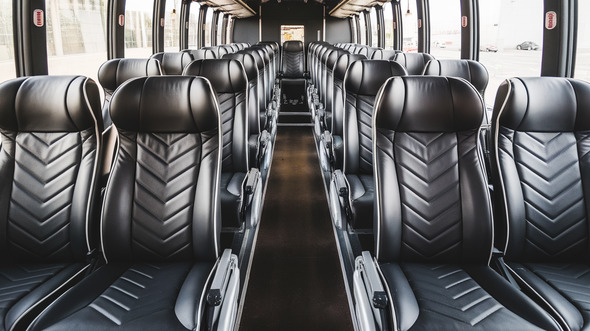 55 passenger charter bus rental akron