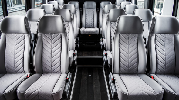 akron 15 passenger minibus interior