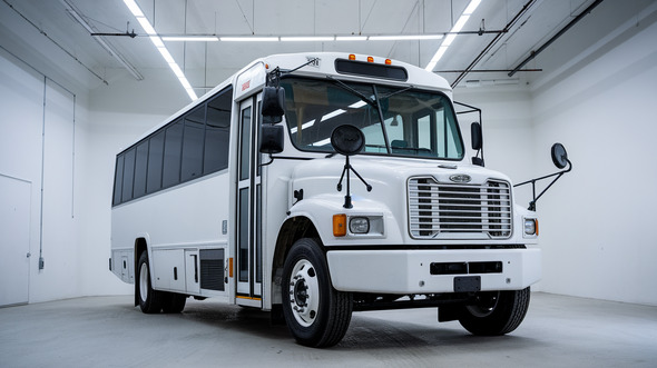 akron airport bus rental