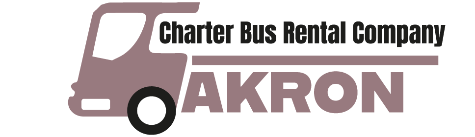 akron charter bus company logo