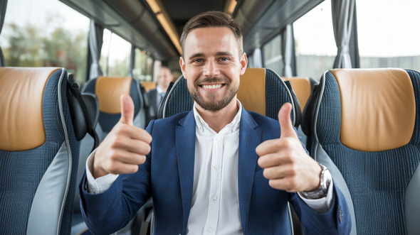 akron corporate bus rental